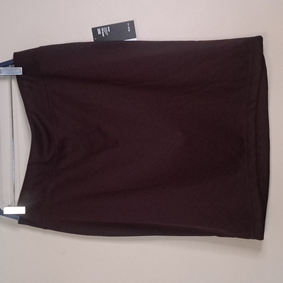 Style & Co Comfort Waist Mid Rise Skirt Large Rhone - Picture 1 of 8